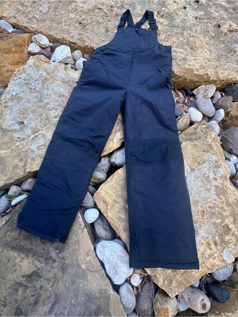 Magellan Snow Bib pants Lined Black size L